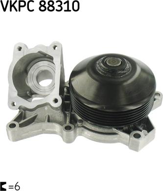 SKF VKPC 88310 - Pompa apa parts5.com