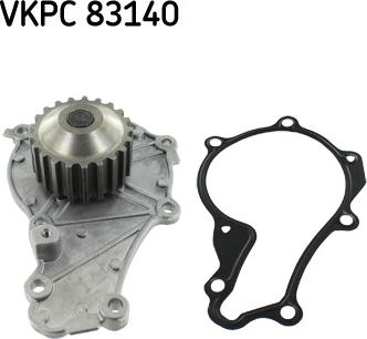 SKF VKPC 83140 - Pompe à eau parts5.com