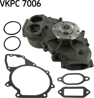 SKF VKPC 7006 - Water Pump parts5.com