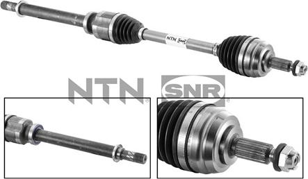 SNR DK55.090 - Hajtótengely parts5.com