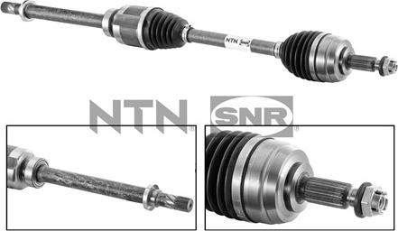 SNR DK55.040 - Pogonsko vratilo parts5.com