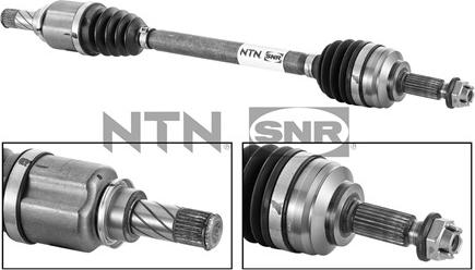 SNR DK55.047 - Hajtótengely parts5.com