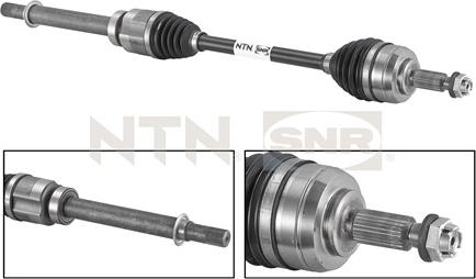 SNR DK55.056 - Hajtótengely parts5.com