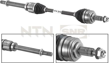 SNR DK55.058 - Hajtótengely parts5.com