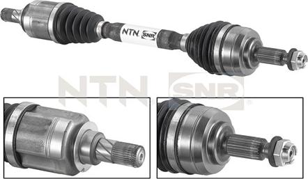 SNR DK55.065 - Hajtótengely parts5.com