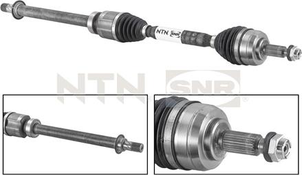 SNR DK55.066 - Hajtótengely parts5.com