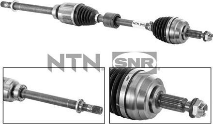 SNR DK55.016 - Pogonsko vratilo parts5.com