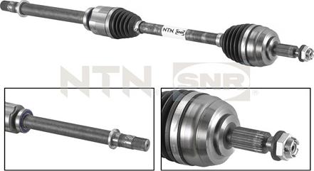 SNR DK55.012 - Hajtótengely parts5.com