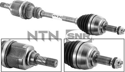 SNR DK55.088 - Hajtótengely parts5.com