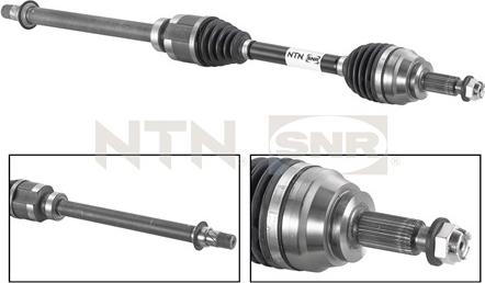 SNR DK55.033 - Pogonsko vratilo parts5.com