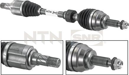 SNR DK55.026 - Pogonsko vratilo parts5.com