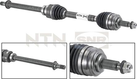 SNR DK55.021 - Pogonsko vratilo parts5.com