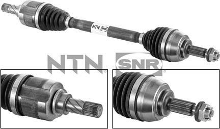 SNR DK55.151 - Vetoakseli parts5.com