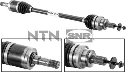 SNR DK65.004 - Antriebswelle parts5.com