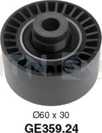 SNR GE359.24 - Poulie renvoi / transmission, courroie de distribution parts5.com