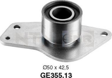 SNR GE355.13 - Polea inversión / guía, correa distribución parts5.com