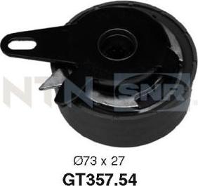 SNR GT357.54 - Germe makarası, triger kayışı parts5.com