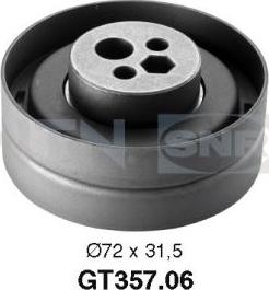 SNR GT357.06 - Rola intinzator,curea distributie parts5.com