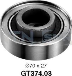 SNR GT374.03 - Tensioner Pulley, timing belt parts5.com