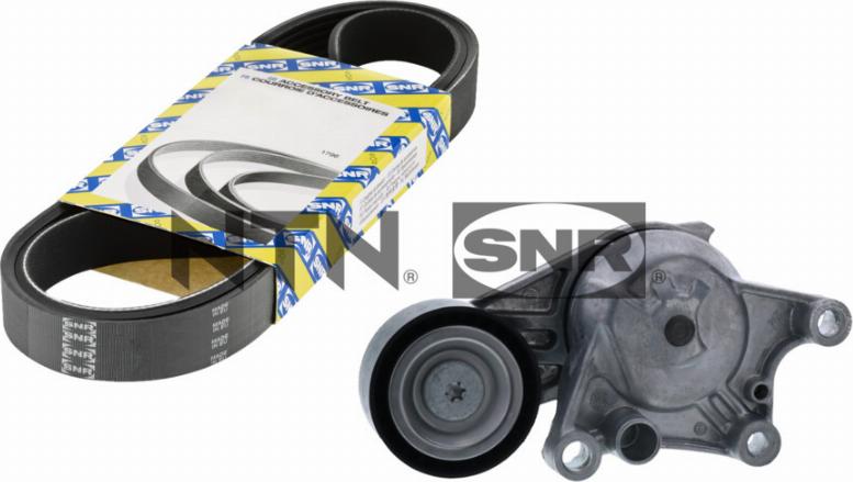 SNR KA859.50 - Garnitura klinastog rebrastog kaiša parts5.com