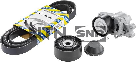 SNR KA859.38 - Set curea transmisie cu caneluri parts5.com