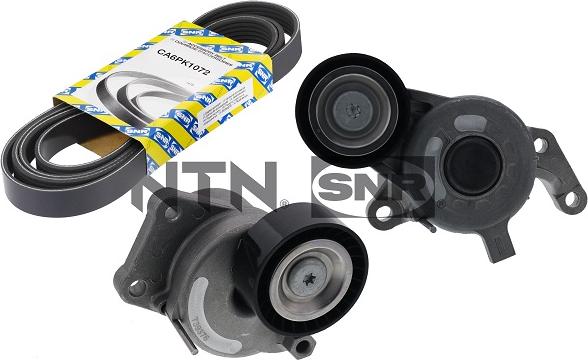 SNR KA859.37 - Garnitura klinastog rebrastog kaiša parts5.com