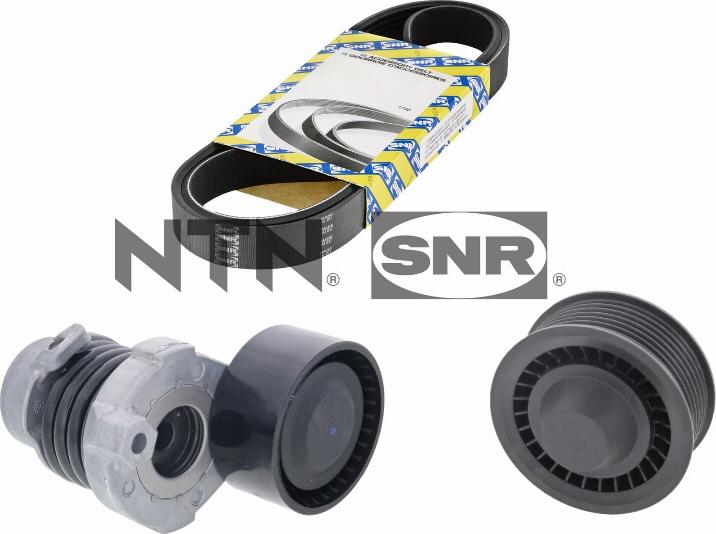 SNR KA855.35 - V-Ribbed Belt Set parts5.com