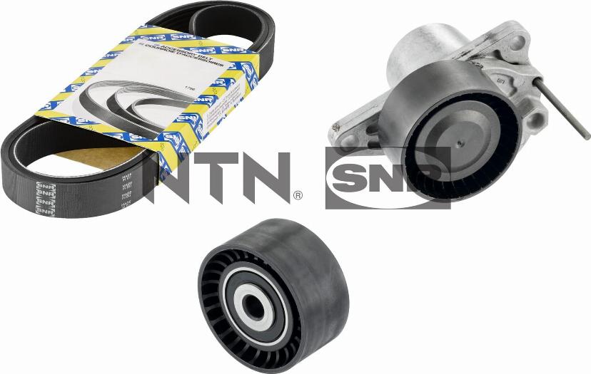 SNR KA855.33 - Garnitura klinastog rebrastog kaiša parts5.com