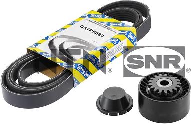 SNR KA855.25 - Juego de correas trapeciales poli V parts5.com