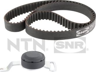 SNR KA851.04 - V-Ribbed Belt Set parts5.com