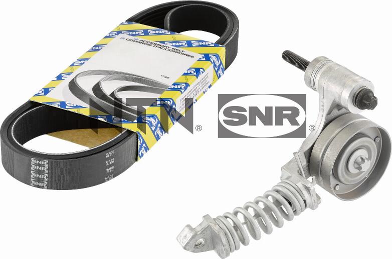 SNR KA853.14 - V-Ribbed Belt Set parts5.com