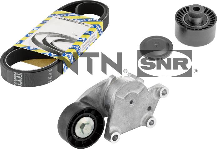 SNR KA852.14 - V-Ribbed Belt Set parts5.com