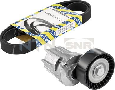 SNR KA857.00 - V-Ribbed Belt Set parts5.com