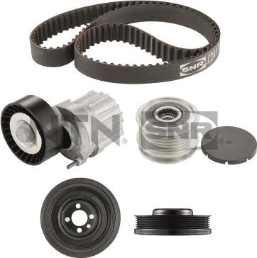 SNR KA857.12 - Hosszbordás szíj készlet parts5.com