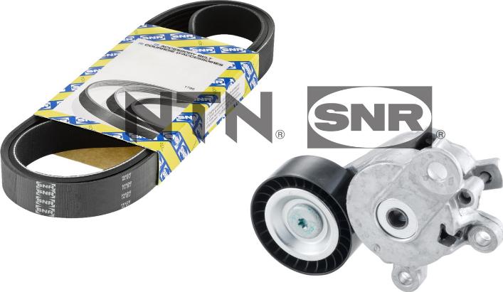 SNR KA857.27 - Ozubený klinový remeň - Sada parts5.com