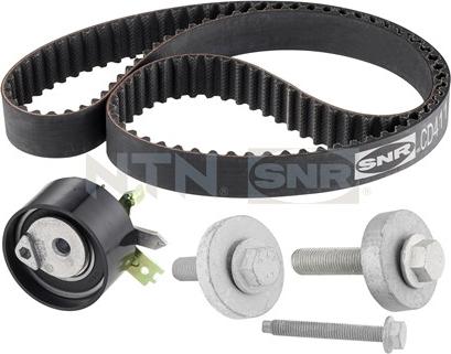 SNR KD455.49 - Komplet zupčastog remena parts5.com