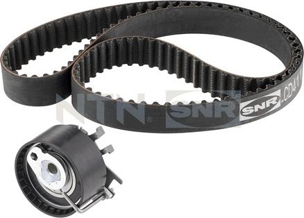 SNR KD455.46 - Комплект ангренажен ремък parts5.com