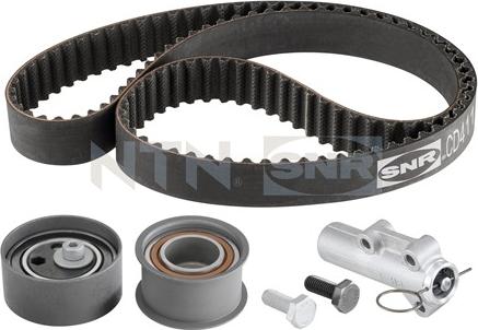 SNR KD457.46 - Комплект ангренажен ремък parts5.com