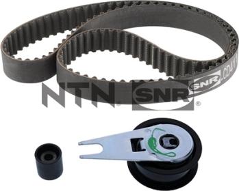 SNR KD457.12 - Комплект ангренажен ремък parts5.com