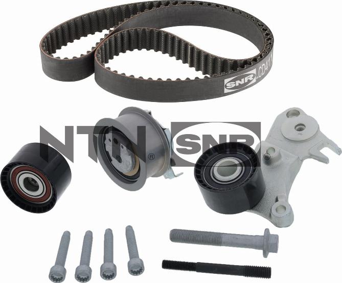 SNR KD465.06 - Комплект ангренажен ремък parts5.com