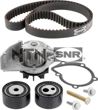 SNR KDP459.530 - Vesipumppu + jakohihnasarja parts5.com