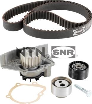 SNR KDP459.140 - Vesipumppu + jakohihnasarja parts5.com