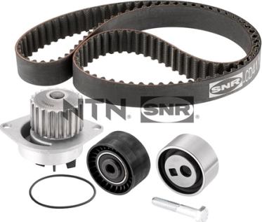 SNR KDP459.120 - Vesipumppu + jakohihnasarja parts5.com