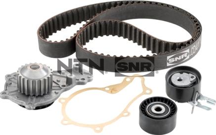 SNR KDP459.380 - Pompa wodna + zestaw paska rozrządu parts5.com