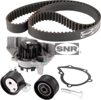 SNR KDP459.370 - Vízpumpa + fogasszíj készlet parts5.com