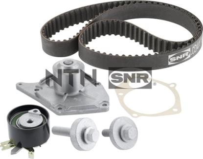 SNR KDP455.580 - Vízpumpa + fogasszíj készlet parts5.com