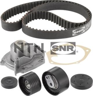 SNR KDP455.520 - Pumpa za vodu + komplet zupčastog remena parts5.com