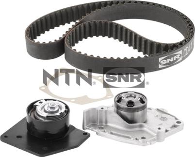 SNR KDP455.610 - Wasserpumpe + Zahnriemensatz parts5.com