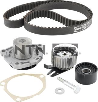 SNR KDP458.530 - Водна помпа+ к-кт ангренажен ремък parts5.com