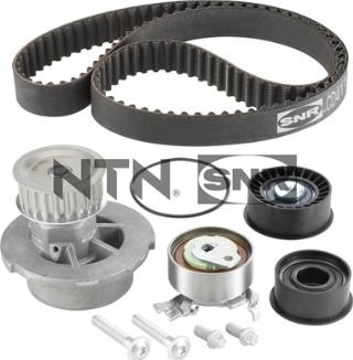 SNR KDP453.110 - Vízpumpa + fogasszíj készlet parts5.com